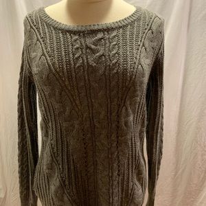 SO Perfect Pullover Cable Knit Sweater